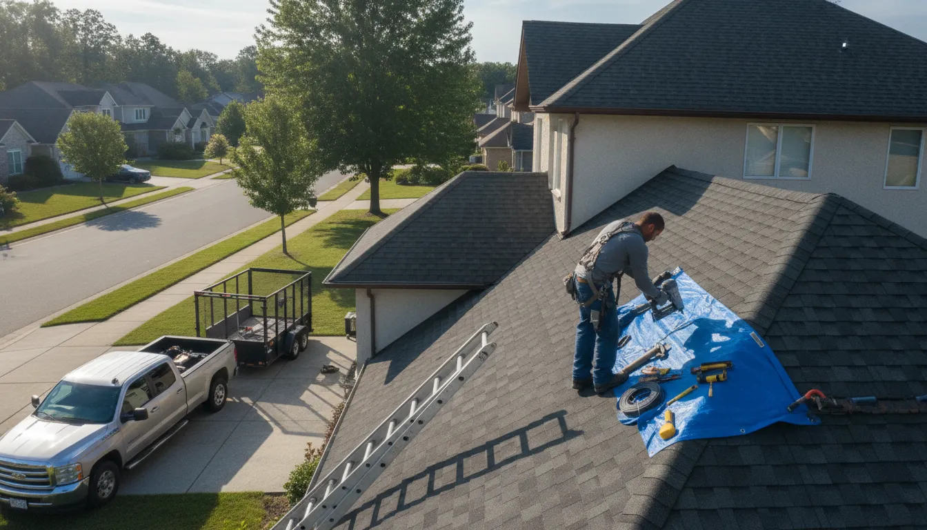 Trusted Storm Damage Roof Repair for Santa Claus Homes & Businesses